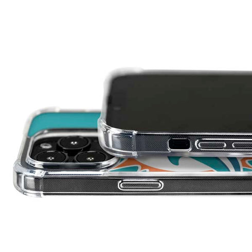 NFL Miami Dolphins Large Logo iPhone 16 Pro MagSafe Case